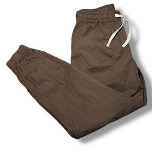 DSG Men’s Cotton Woven Jogger Pants Brown Size Medium